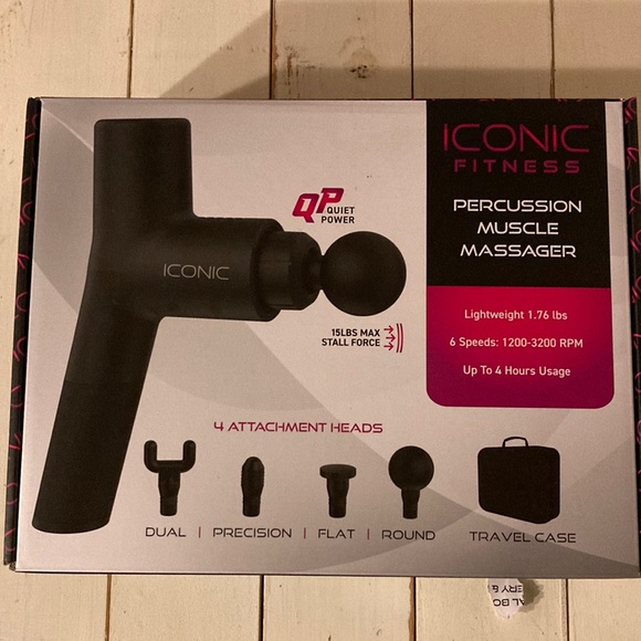 Iconic Fitness Other - Iconic Fitness Percussion Muscle Massager